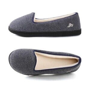 Non Slip House Slippers, Blue Comfy Light Foam Warm Indoor/Outdoor, New Size 11